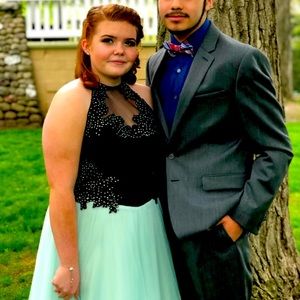 Mint Green Prom Dress